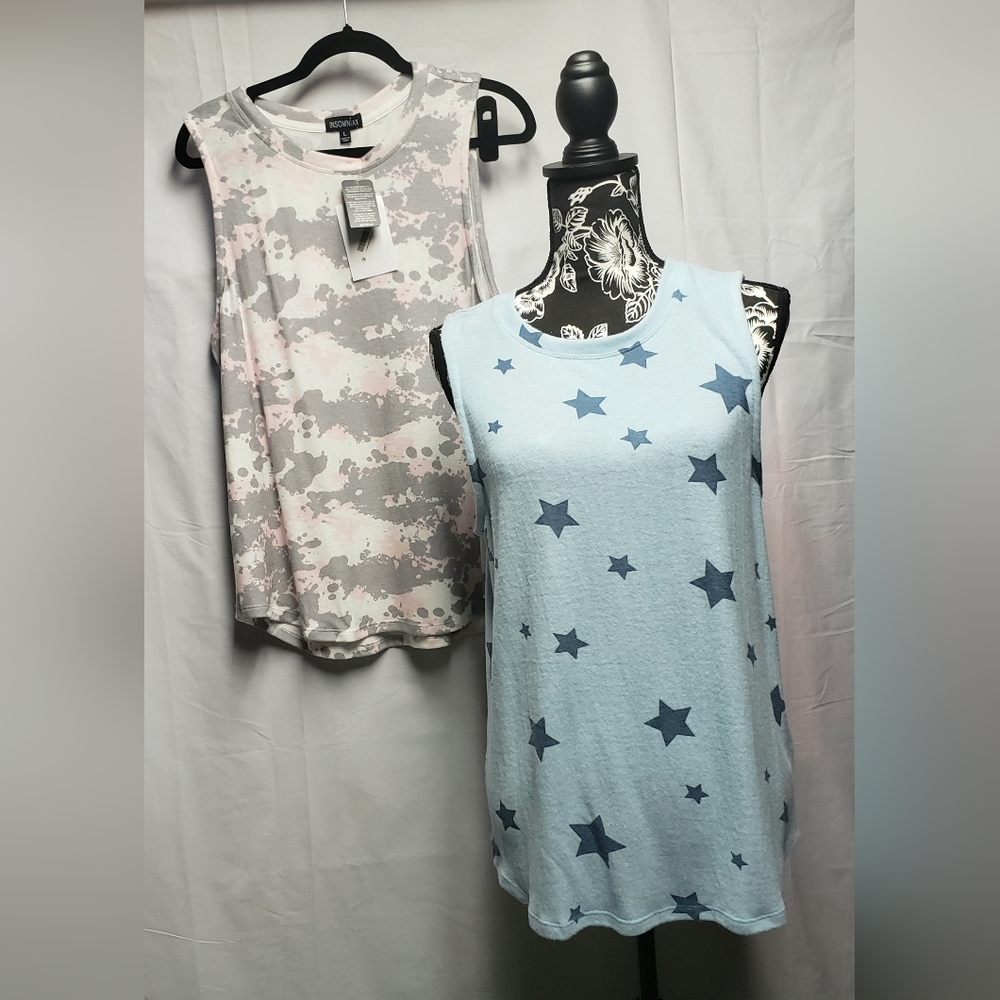 Set of 2 Insomniax sleep shirts sz large